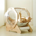 Transparent Cat Bed Capsule